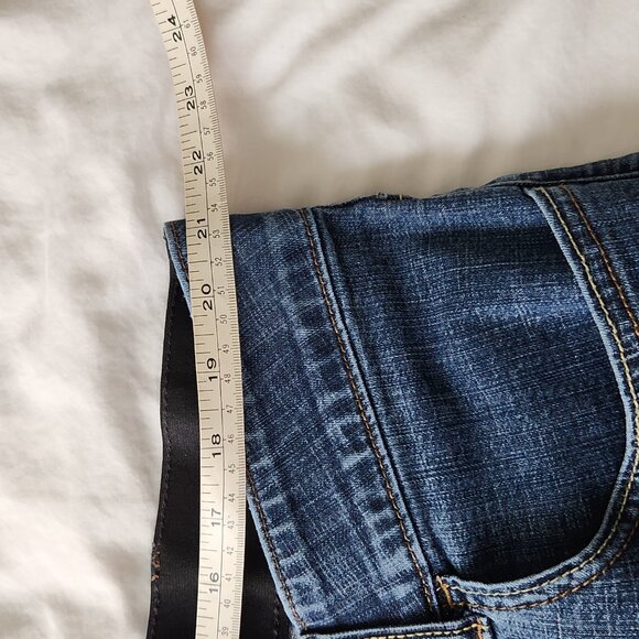 Seven7 Bombshell Bootcut Jeans in London Wash, 22W Petite - Picture 14 of 14